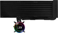 Water Cooler CPU AIO Lian Li HydroShift II LCD-C 360 Preto - 360mm S/Ventoinhas