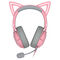 Headset Razer Kraken Kitty V2 Quartz Ed.