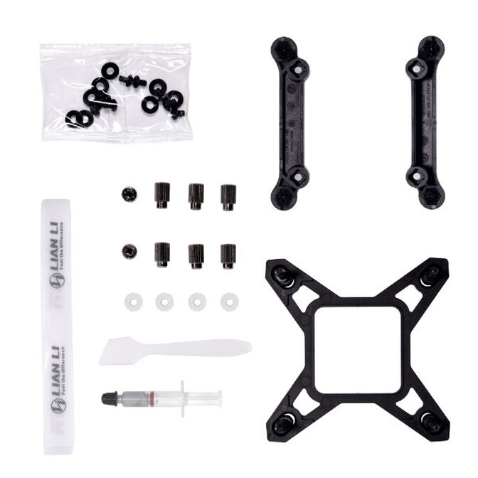 Water Cooler CPU AIO Lian Li GALAHAD II LCD 360 ARGB Branco - 360mm image number 1