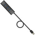 USB-A-Hub AXAGON HUE-S2BL, 4x USB 3.0 - 1.2m image number null