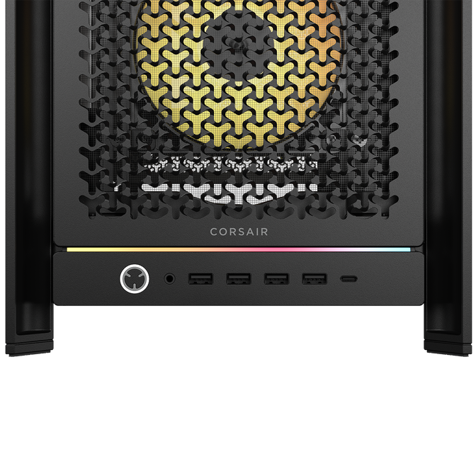 Caixa E-ATX Corsair Frame 5000D RS ARGB Airflow Preto Vidro Temperado image number 2