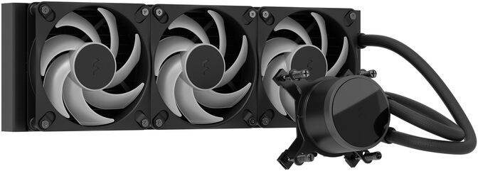 Water Cooler CPU Fractal Design Radius 360 RGB Preto image number 1