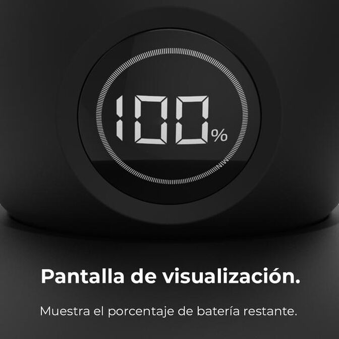 M&aacute;quina de Barbear Cecotec Bamba PrecisionCare Skull Shaver Preto image number 4