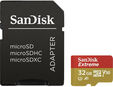 Cart&atilde;o SanDisk Extreme MicroSDHC C10 A1 UHS-I 32GB image number null