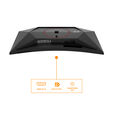 Monitor Curvo AOC Gaming 27" CQ27G4Z2 Fast VA QHD 260Hz image number null