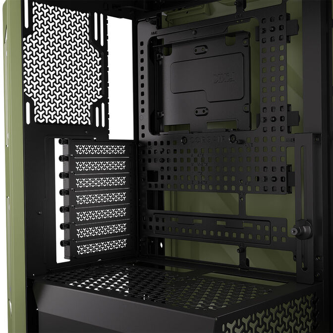 Caixa E-ATX Corsair WARTHOG Perfomance Verde Militar Vidro Temperado image number 16