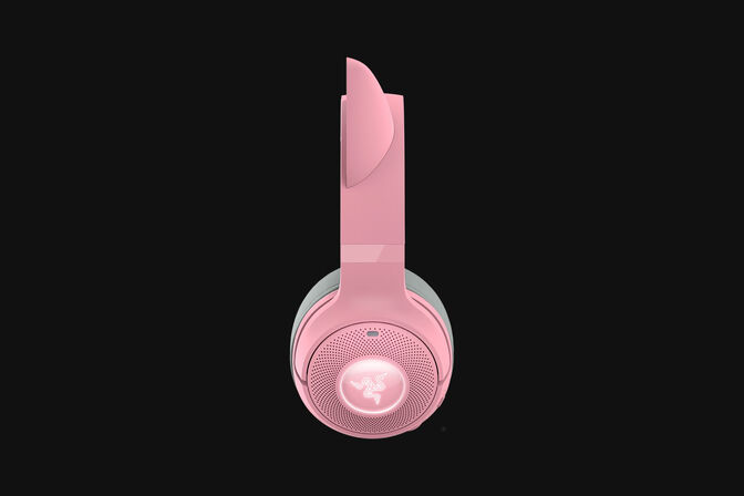 Headset Razer Kraken Kitty V2 BT Wireless/Bluetooth Quartz Ed. image number 3