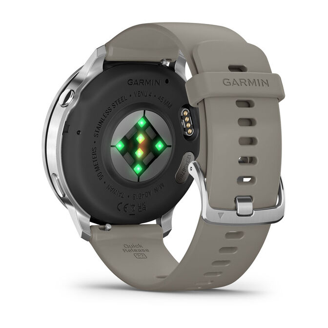 Smartwatch Garmin Venu 4 45mm Prateado/Cinzento image number 4