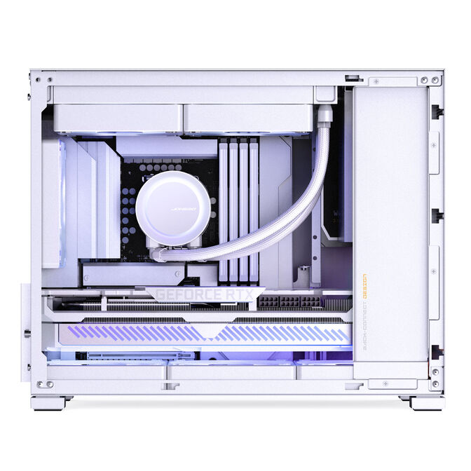 Caixa Micro-ATX Jonsbo D32 STD Vidro Temperado Branco image number 9