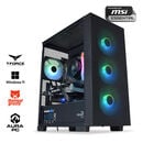 Computador AURA Gamer-PC Ryzen 5 7500F 32GB DDR5 1TB RTX 5060 WiFi W11 V2