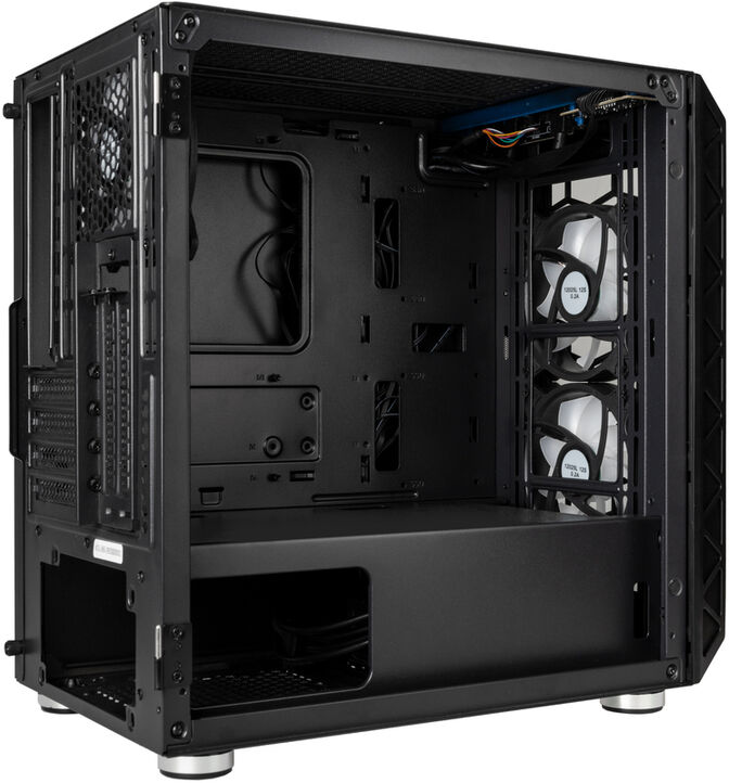 Caixa Micro-ATX Kolink Citadel Glass SE ARGB Vidro Temperado Preto image number 6