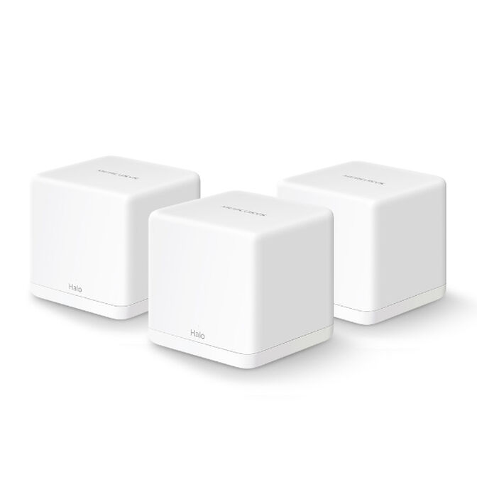 Sistema Mesh Mercusys HaloH30G AC1300 Whole Home Wi-Fi 5 Gigabit (Pack 3) image number 0