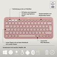Rato Logitech Pebble 2 M350s Bluetooth Tonal Rose image number null