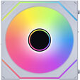 Ventoinha Lian Li UNI FAN SL120 Infinity Wireless RGB PWM Branco 120mm image number null