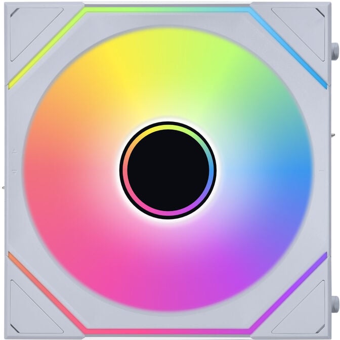 Ventoinha Lian Li UNI FAN SL120 Infinity Wireless RGB PWM Branco 120mm image number 0