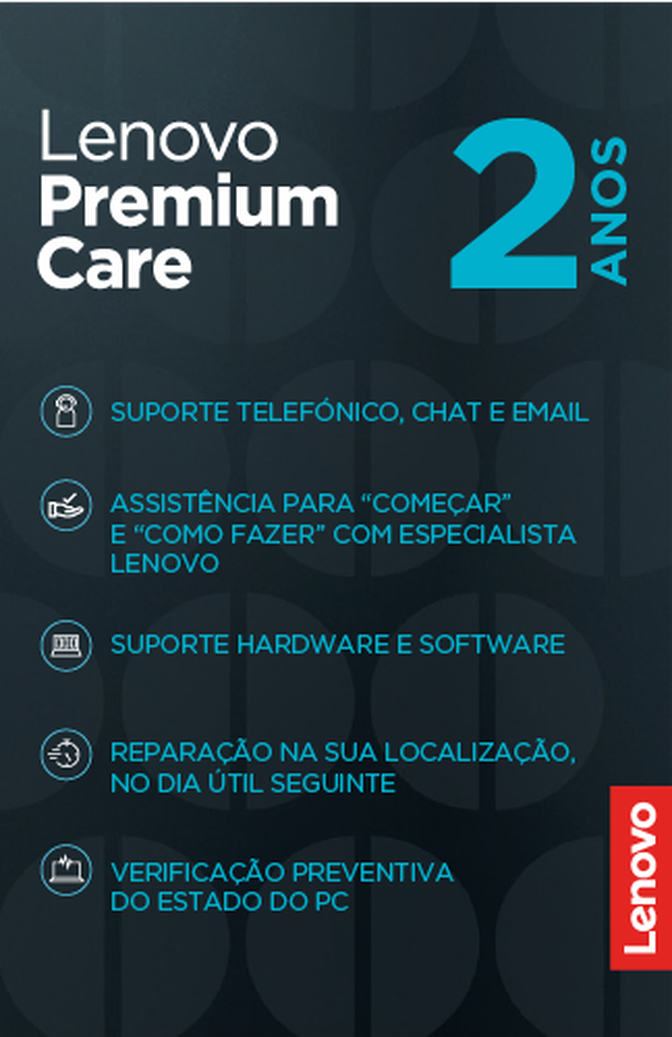 Servi&ccedil;o Suporte Lenovo Premium Care 2 anos image number 1