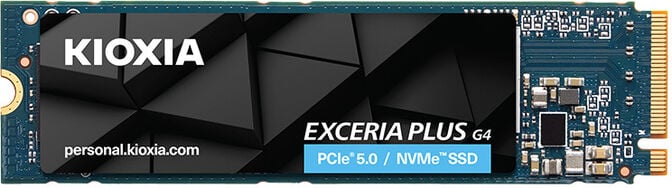 SSD Kioxia Exceria Plus G4 1TB M.2 NVMe Gen 5 PCIe 5.0 (10000MB/s/7900MB/s) image number 0