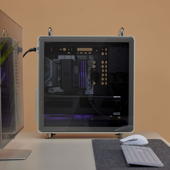 Caixa E-ATX Cooler Master QUBE 540 Moonstone image number 12