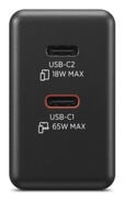 Carregador Lenovo de Parede USB-C 65W Dual GaN + Cabo USB-C 1.5m image number null