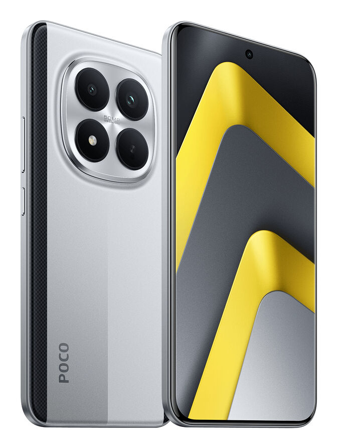 Smartphone Xiaomi POCO M8 Pro 5G 6.77" (8 / 256GB) 120Hz Prateado image number 3