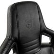 Cadeira noblechairs EPIC Real Leather - Preto image number null