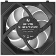 Ventoinha Lian Li UNI FAN SL120 LCD Infinity FLEX Wireless Preto 120mm image number null