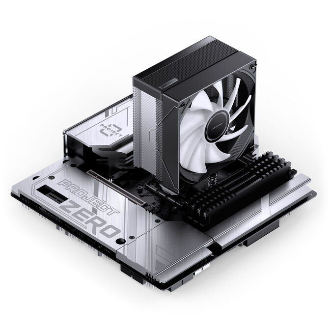 Cooler CPU Jonsbo CB40 ARGB Preto - 120mm image number 13