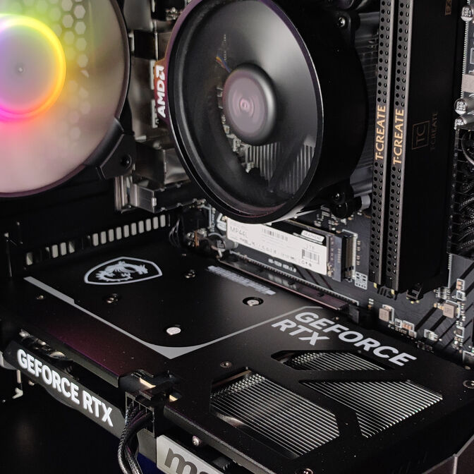 Computador AURA Gamer-PC Ryzen 5 7500F 32GB DDR5 1TB RTX 5060 Ti 16GB WiFi W11 V2 image number 5