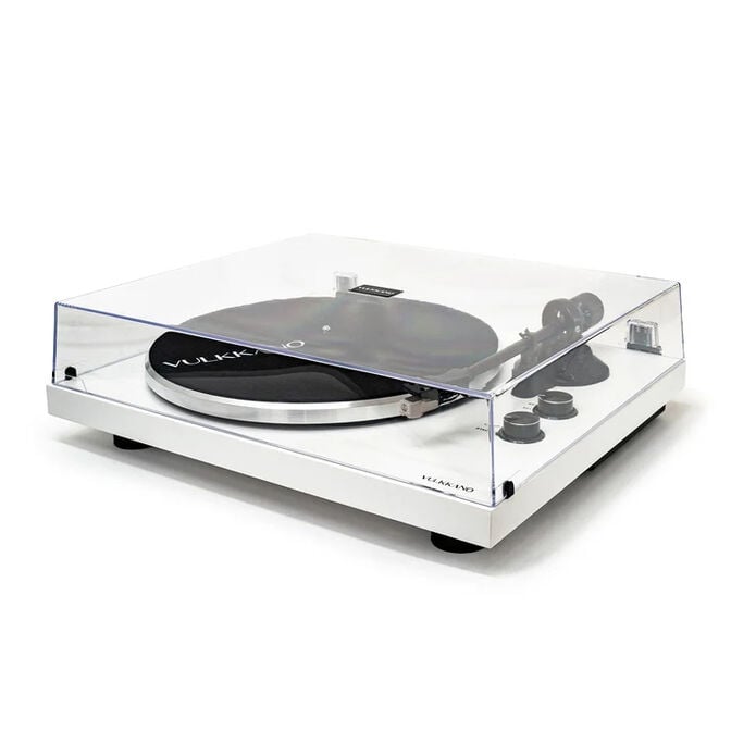 Gira-discos Vulkkano TD10 Bluetooth USB Branco image number 3