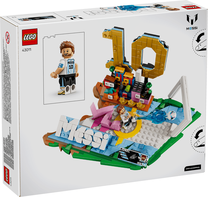 LEGO Editions: Lionel Messi &ndash; Destaques do Futebol, 500 Pe&ccedil;as (43011) image number 1