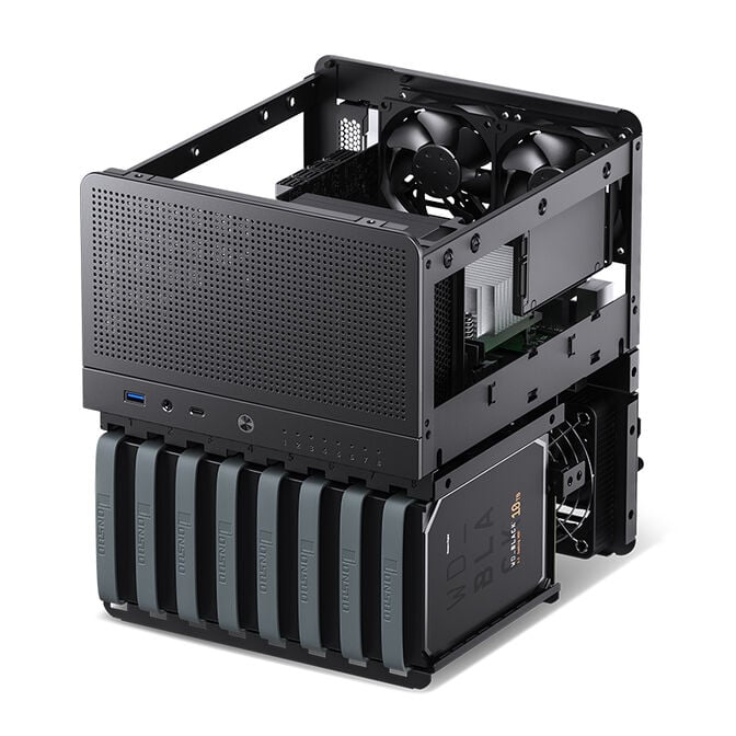 Caixa Mini-ITX Jonsbo N3 Preto image number 13