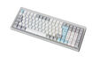 Teclado Mec&acirc;nico Ducky Cushion 98 Tri-Mode Silent Linear 96% Prata (PT) image number null