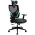 Cadeira Gaming Ergon&oacute;mica TX3 (ThunderX3) YAMA 1 - Preto/Turquesa Bonus