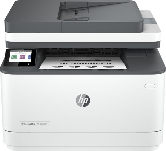 Impressora Multifun&ccedil;&otilde;es a Laser HP LaserJet Pro MFP 3102fdn image number 0