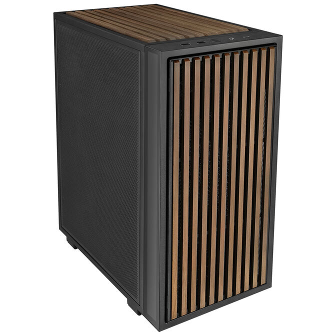 Painel Frontal Lian Li x Dan Cases B4 Vertical AeroDeck Preta image number 2