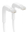 Cabo de Rede Ewent IM1305 CAT.6a U/UTP Slim Flex&iacute;vel 100% Cobre 3m Branco image number null