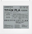 Fonte Montech Titan PLA 1000W 80 Plus Platinum PCIE5 (Cybenetics Platinum) image number null