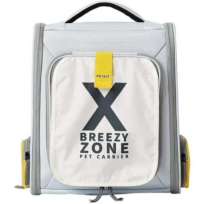 Mochila de Transporte PETKIT Breezy xZone Cinzento image number 1