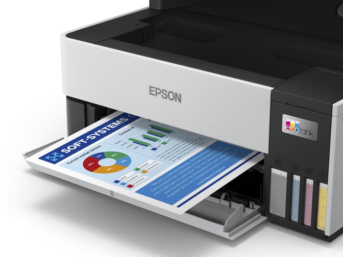 Impressora Multifun&ccedil;&otilde;es a Jato de Tinta Epson EcoTank ET-5170 Wi-Fi image number 8