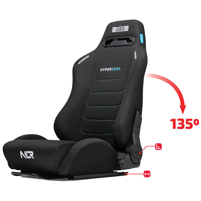 Assento de Competi&ccedil;&atilde;o Next Level Racing ERS3 Hypercool Ventilado image number 3