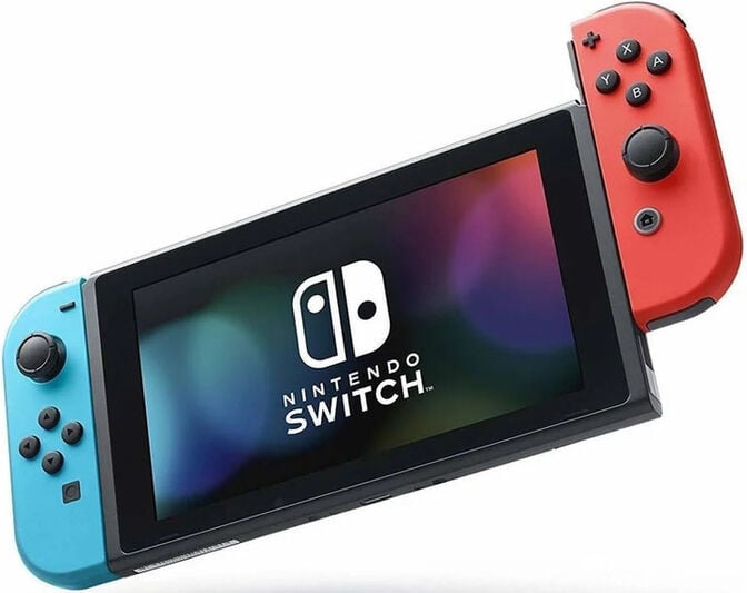 Consola Nintendo Switch Azul N&eacute;on/Vermelho N&eacute;on v2 image number 2