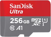 Cart&atilde;o SanDisk Ultra MicroSDHC/SDXC C10 A1 UHS-I 256GB