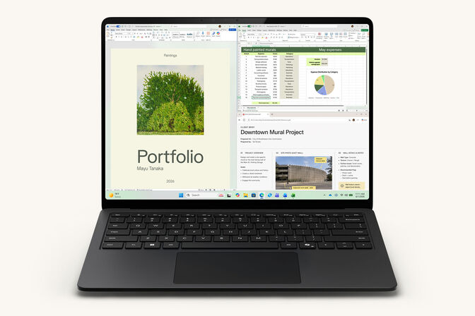 Port&aacute;til Microsoft Surface Laptop 8 Copilot+ PC 13.8" Intel Core Ultra 5 335 16GB RAM 256GB SSD Windows 11 Pro Preto image number 0