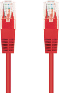 Cabo de Rede Nanocable RJ45 CAT.6 UTP AWG24 2 M Vermelho
