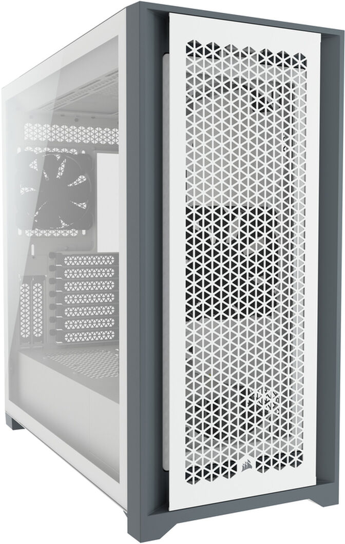 Caixa E-ATX Corsair 5000D Airflow Branco Vidro Temperado image number 0