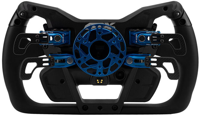 Volante Cube Controls GTX2 Grip (30cm) - Preto / Azul image number 3