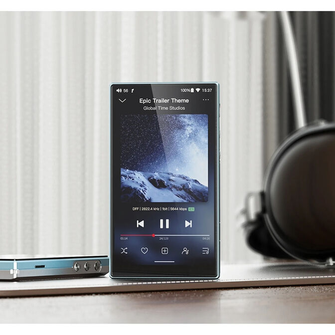 Leitor &aacute;udio Digital FiiO JM21 Android Hi-Res Azul C&eacute;u image number 7