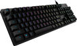 Teclado Logitech G512 RGB Lightsync GX Brown Tactile Preto (PT) image number null