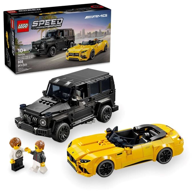 LEGO Speed Champions: Mercedes-AMG G 63 e Mercedes-AMG SL 63, 808 Pe&ccedil;as (76924) image number 0