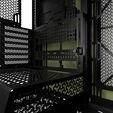 Caixa E-ATX Corsair WARTHOG Perfomance Verde Militar Vidro Temperado image number null